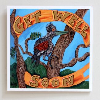A Woodpecker Get Well Soon