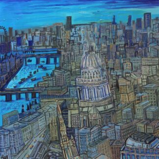 St Pauls with Blue