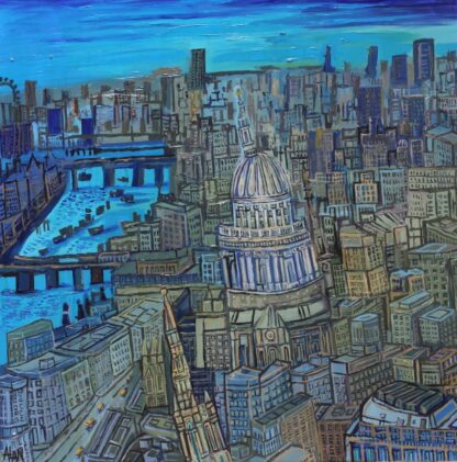 St Pauls with Blue