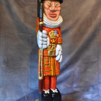 Beefeater woodcarving