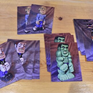 Woodcarving postcards